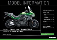 Kawasaki Versys 1000 - Model Information 2018